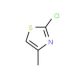 2-chloro-4-methyl-1,3-thiazole (CAS 26847-01-8) - chemical structure image