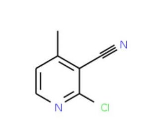 2-Chloro-4-methyl-nicotinonitrile (CAS 65169-38-2) - chemical structure image