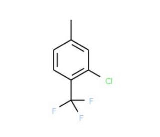 2-Chloro-4-methylbenzotrifluoride (CAS 74483-46-8) - chemical structure image