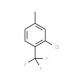 2-Chloro-4-methylbenzotrifluoride (CAS 74483-46-8) - chemical structure image