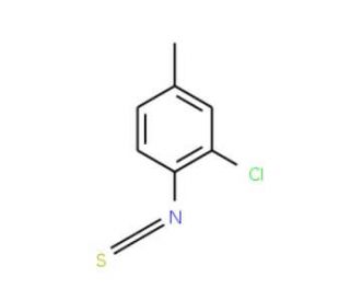 2-Chloro-4-methylphenyl isothiocyanate (CAS 57878-93-0) - chemical structure image
