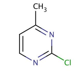 2-Chloro-4-methylpyrimidine (CAS 13036-57-2) - chemical structure image