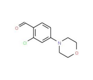 2-Chloro-4-morpholin-4-yl-benzaldehyde - chemical structure image
