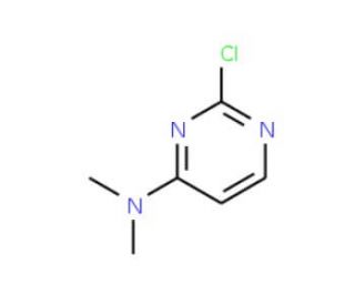 2-Chloro-4-(N,N-dimethylamino)pyrimidine (CAS 31058-81-8) - chemical structure image