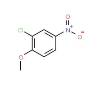 2-Chloro-4-nitroanisole (CAS 4920-79-0) - chemical structure image