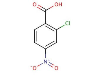 2-Chloro-4-nitrobenzoic acid (CAS 99-60-5) - chemical structure image