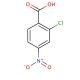 2-Chloro-4-nitrobenzoic acid (CAS 99-60-5) - chemical structure image
