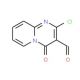 2-Chloro-4-oxo-4H-pyrido[1,2-a]pyrimidine-3-carbaldehyde (CAS 17481-62-8) - chemical structure image