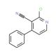 2-Chloro-4-phenylnicotinonitrile (CAS 163563-64-2) - chemical structure image