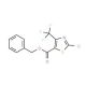 2-Chloro-4-(trifluoromethyl)-5-thiazolecarboxylic acid phenylmethyl ester (CAS 72850-64-7) - chemical structure image