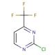 2-Chloro-4-(trifluoromethyl)pyrimidine (CAS 33034-67-2) - chemical structure image