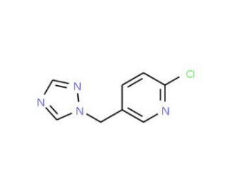 2-chloro-5-(1H-1,2,4-triazol-1-ylmethyl)pyridine - chemical structure image