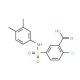 2-Chloro-5-(3,4-dimethyl-phenylsulfamoyl)-benzoic acid - chemical structure image