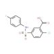 2-Chloro-5-(4-iodo-phenylsulfamoyl)-benzoic acid - chemical structure image