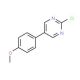 2-Chloro-5-(4-methoxyphenyl)pyrimidine (CAS 27794-03-2) - chemical structure image
