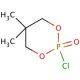 2-Chloro-5,5-dimethyl-1,3,2-dioxaphosphorinane 2-oxide (CAS 4090-55-5) - chemical structure image
