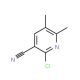 2-Chloro-5,6-dimethyl-3-pyridinecarbonitrile (CAS 65176-93-4) - chemical structure image