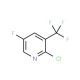 2-Chloro-5-fluoro-3-(trifluoromethyl)pyridine - chemical structure image