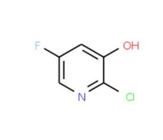 2-Chloro-5-fluoro-pyridin-3-ol (CAS 884494-35-3) - chemical structure image