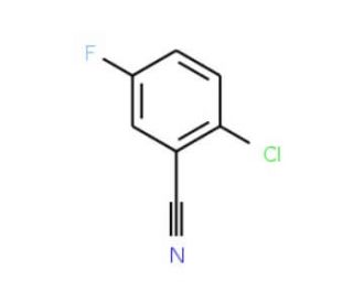 2-Chloro-5-fluorobenzonitrile (CAS 57381-56-3) - chemical structure image