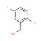 2-Chloro-5-fluorobenzyl alcohol (CAS 261762-59-8) - chemical structure image