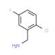 2-Chloro-5-fluorobenzylamine (CAS 202522-23-4) - chemical structure image