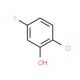 2-Chloro-5-fluorophenol (CAS 3827-49-4) - chemical structure image