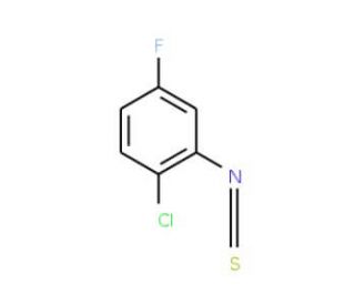 2-Chloro-5-fluorophenyl isothiocyanate (CAS 362690-57-1) - chemical structure image