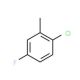 2-Chloro-5-fluorotoluene (CAS 33406-96-1) - chemical structure image