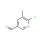 2-Chloro-5-formyl-3-methylpyridine (CAS 176433-43-5) - chemical structure image
