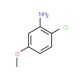 2-Chloro-5-methoxyaniline (CAS 2401-24-3) - chemical structure image