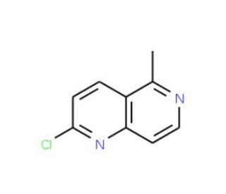 2-Chloro-5-methyl[1,6]naphthyridine - chemical structure image