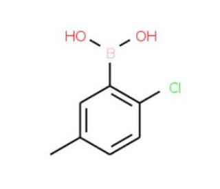 2-Chloro-5-methylphenylboronic acid (CAS 193353-35-4) - chemical structure image