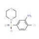 2-Chloro-5-(morpholine-4-sulfonyl)-phenylamine (CAS 99187-74-3) - chemical structure image