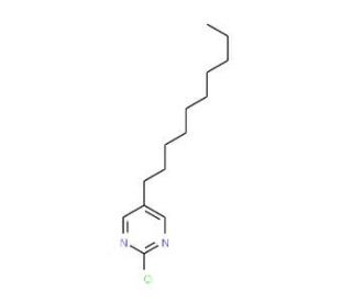 2-Chloro-5-n-decylpyrimidine (CAS 170434-06-7) - chemical structure image