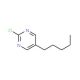 2-Chloro-5-n-pentylpyrimidine (CAS 154466-62-3) - chemical structure image