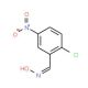 2-Chloro-5-nitro-benzaldehyde oxime (CAS 89692-57-9) - chemical structure image