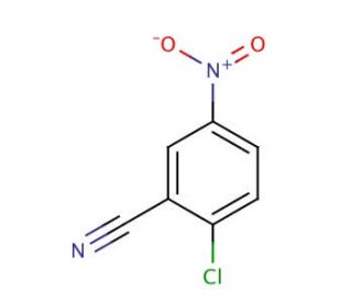 2-Chloro-5-nitrobenzonitrile (CAS 16588-02-6) - chemical structure image