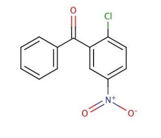 2-Chloro-5-nitrobenzophenone (CAS 34052-37-4) - chemical structure image