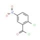 2-Chloro-5-nitrobenzoyl chloride (CAS 25784-91-2) - chemical structure image