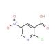2-Chloro-5-nitronicotinic acid (CAS 42959-38-6) - chemical structure image
