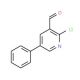 2-Chloro-5-phenylpyridine-3-carboxaldehyde (CAS 176433-57-1) - chemical structure image