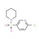 2-Chloro-5-(piperidine-1-sulfonyl)-pyridine (CAS 64614-52-4) - chemical structure image