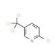 2-Chloro-5-(trichloromethyl)pyridine (CAS 69045-78-9) - chemical structure image
