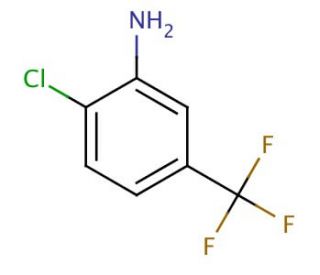 2-Chloro-5-(trifluoromethyl)aniline (CAS 121-50-6) - chemical structure image