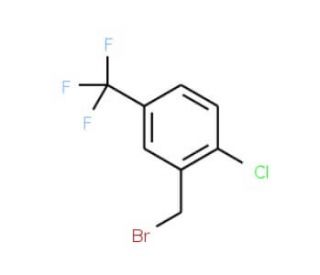 2-Chloro-5-(trifluoromethyl)benzyl bromide (CAS 237761-77-2) - chemical structure image