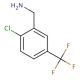 2-Chloro-5-(trifluoromethyl)benzylamine (CAS 15996-78-8) - chemical structure image