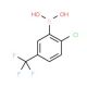 2-Chloro-5-(trifluoromethyl)phenylboronic acid (CAS 182344-18-9) - chemical structure image