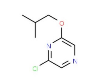 2-chloro-6-(2-methylpropoxy)pyrazine - chemical structure image