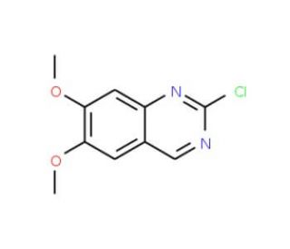 2-Chloro-6,7-dimethoxy-quinazoline (CAS 94644-47-0) - chemical structure image